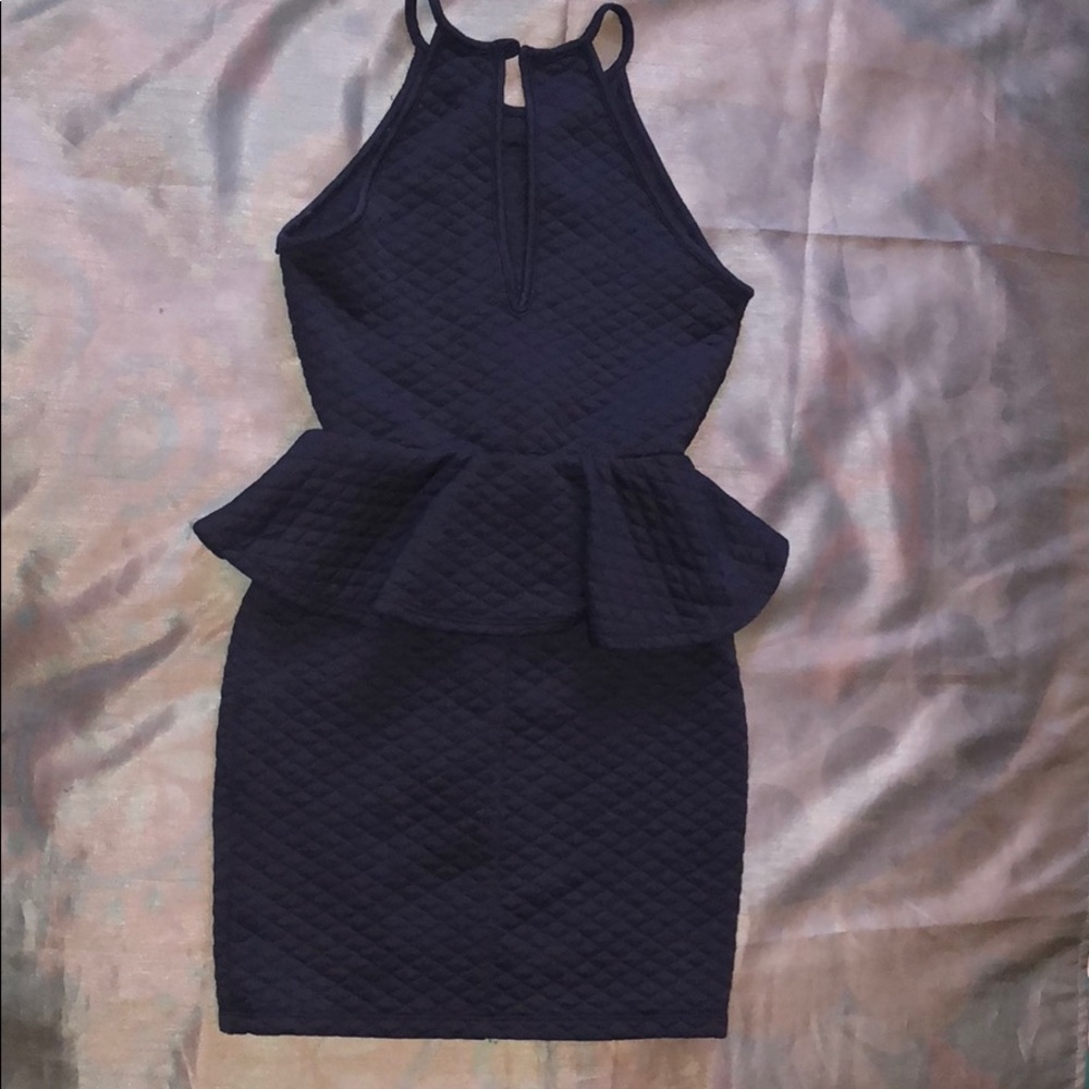 Navy blue dress